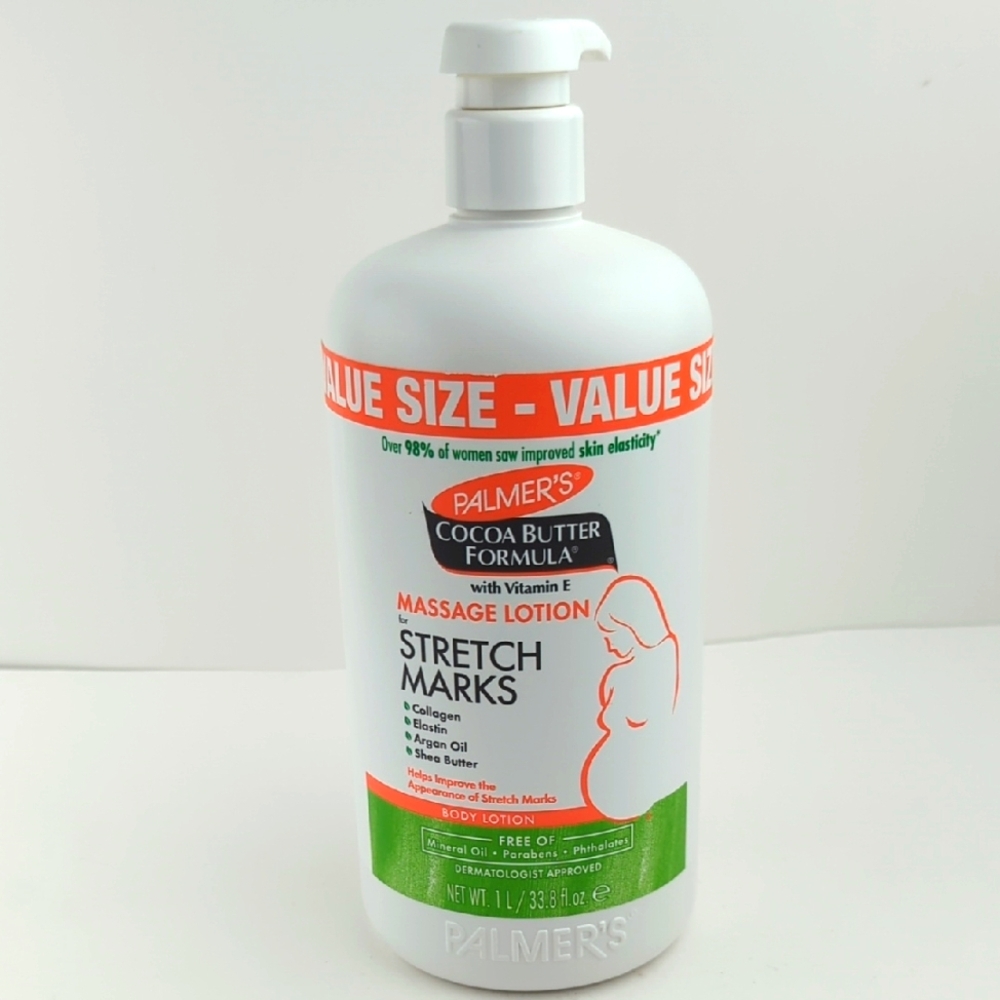 Palmer's Cocoa Butter Massage Lotion For Stretch Marks Value Size 1 Liter New!